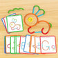 Sticks and Rings Wooden Educational Puzzle Game